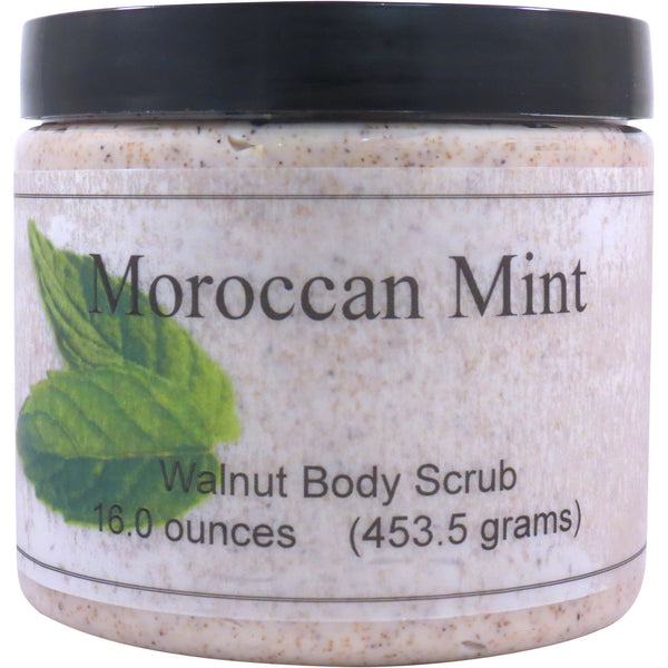 Moroccan Mint Walnut Body Scrub