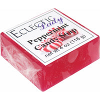 Peppermint Candy Handmade Glycerin Soap