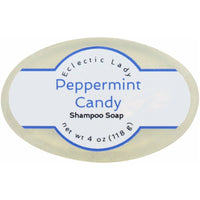 Peppermint Candy Handmade Shampoo Soap