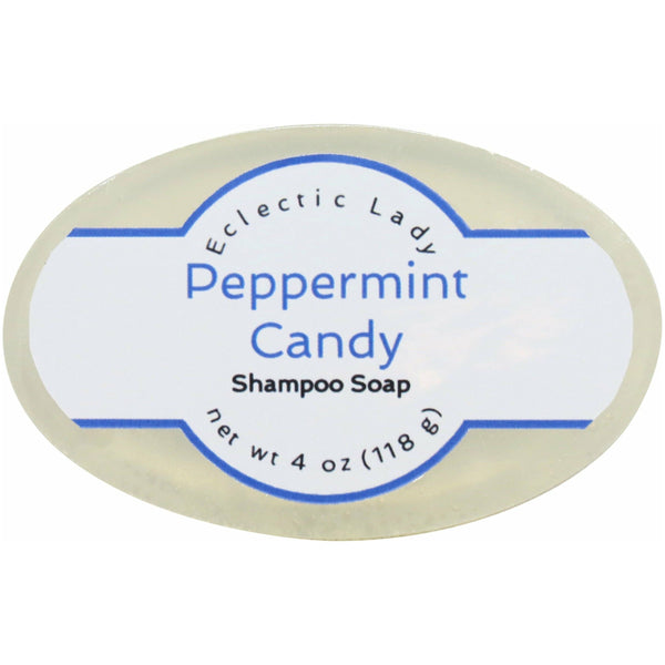 Peppermint Candy Handmade Shampoo Soap
