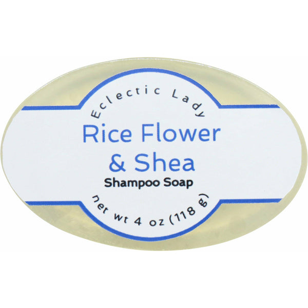 Rice Flower And Shea Handmade Shampoo Soap