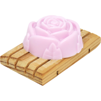 Grapefruit And Sage Handmade Scented Rose Shaped Soap