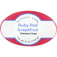 Ruby Red Grapefruit Handmade Shampoo Soap
