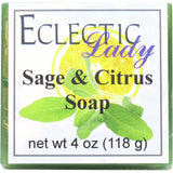 Sage And Citrus Handmade Glycerin Soap