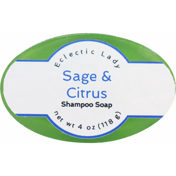 Sage And Citrus Handmade Shampoo Soap