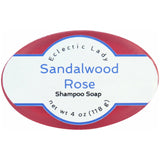 Sandalwood Rose Handmade Shampoo Soap
