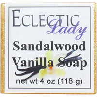 Sandalwood Vanilla Handmade Glycerin Soap