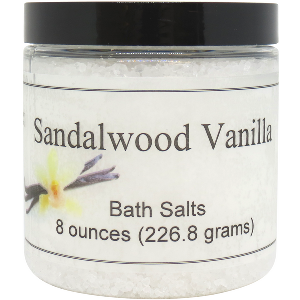 Sandalwood Vanilla Bath Salts