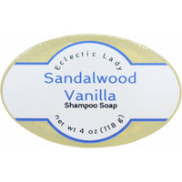 Sandalwood Vanilla Handmade Shampoo Soap