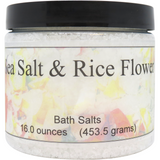 Sea Salt And Rice Flower Bath Salts