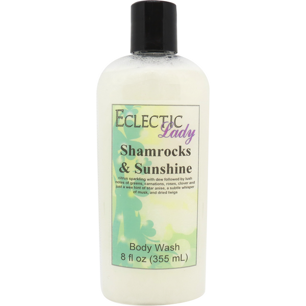 shamrocks and sunshine body wash