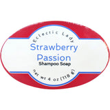 Strawberry Passion Handmade Shampoo Soap