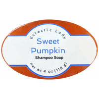 Sweet Pumpkin Handmade Shampoo Soap