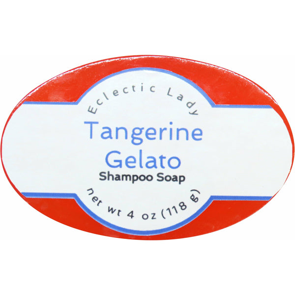 Tangerine Gelato Handmade Shampoo Soap