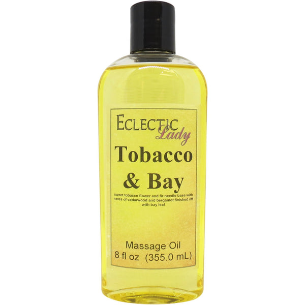 Tobacco And Bay Massage Oil