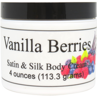 Vanilla Berries Satin And Silk Cream