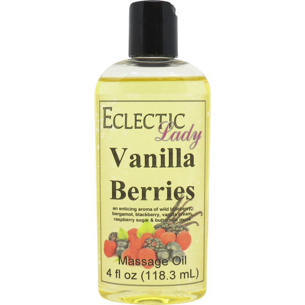 Vanilla Berries Massage Oil