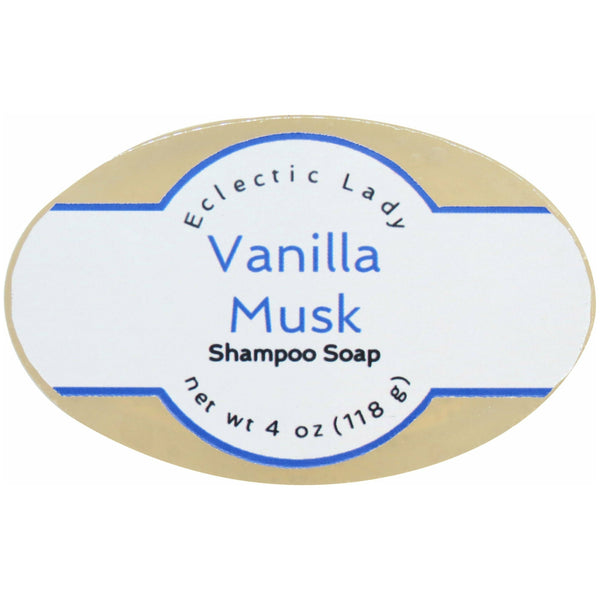Vanilla Musk Handmade Shampoo Soap