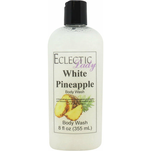 white pineapple body wash