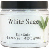 White Sage Bath Salts