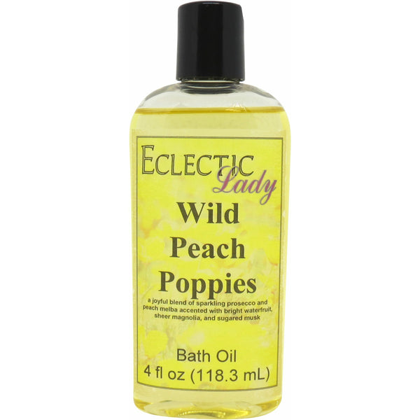 Wild Peach Poppies Bath Oil