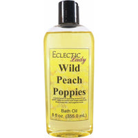 Wild Peach Poppies Bath Oil