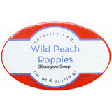 Wild Peach Poppies Handmade Shampoo Soap