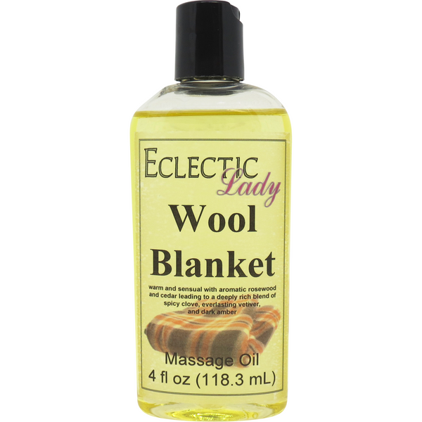 Wool Blanket Massage Oil